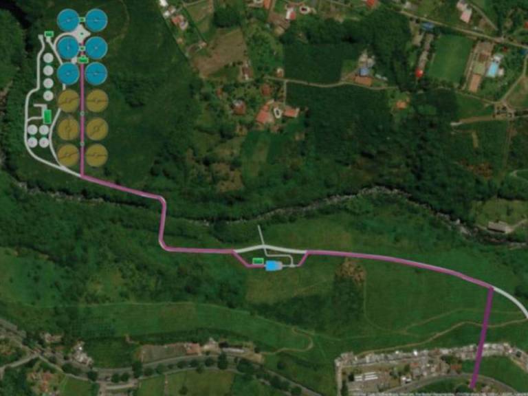 Construcción de la PTAR - Caracol Radio.