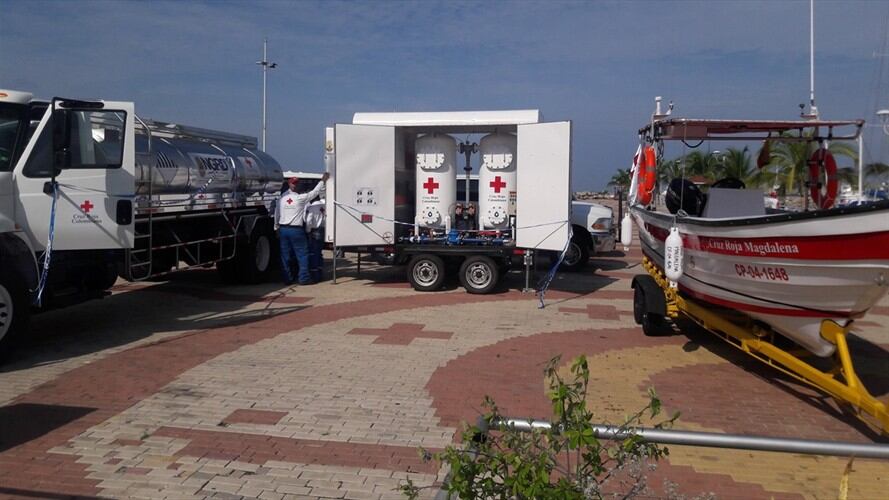 UNGRD entrega equipos para agua y saneamiento en el Magdalena. Foto: La Wcon Julio Sánchez Cristo