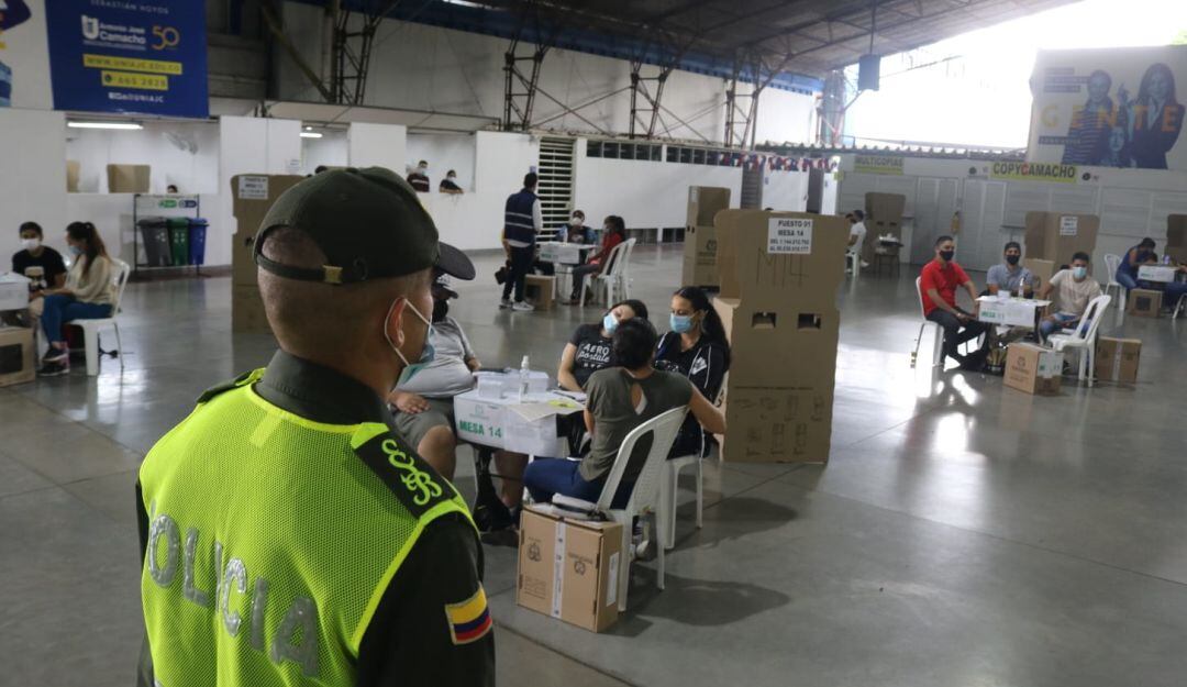 Punto de votación del Consejo Municipal de Juventud