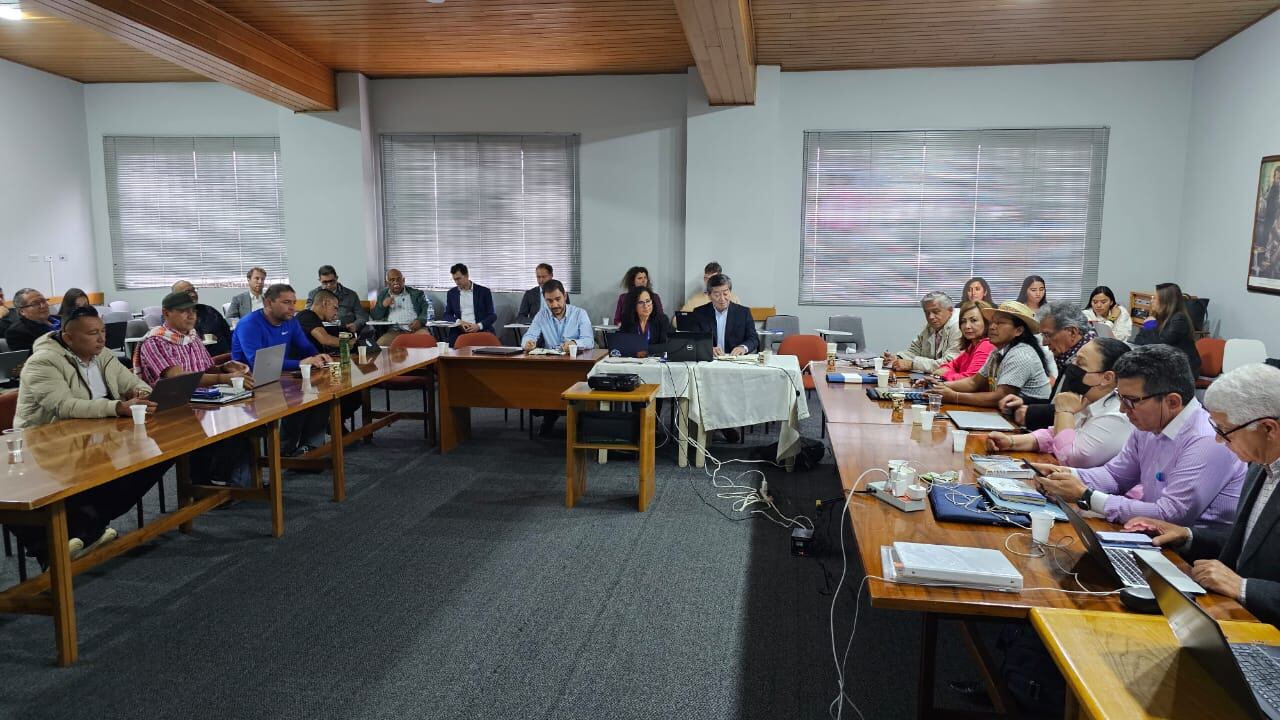 Tercer ciclo de conversaciones entre el Gobierno y el Estado Mayor Central de las Farc. Cortesía