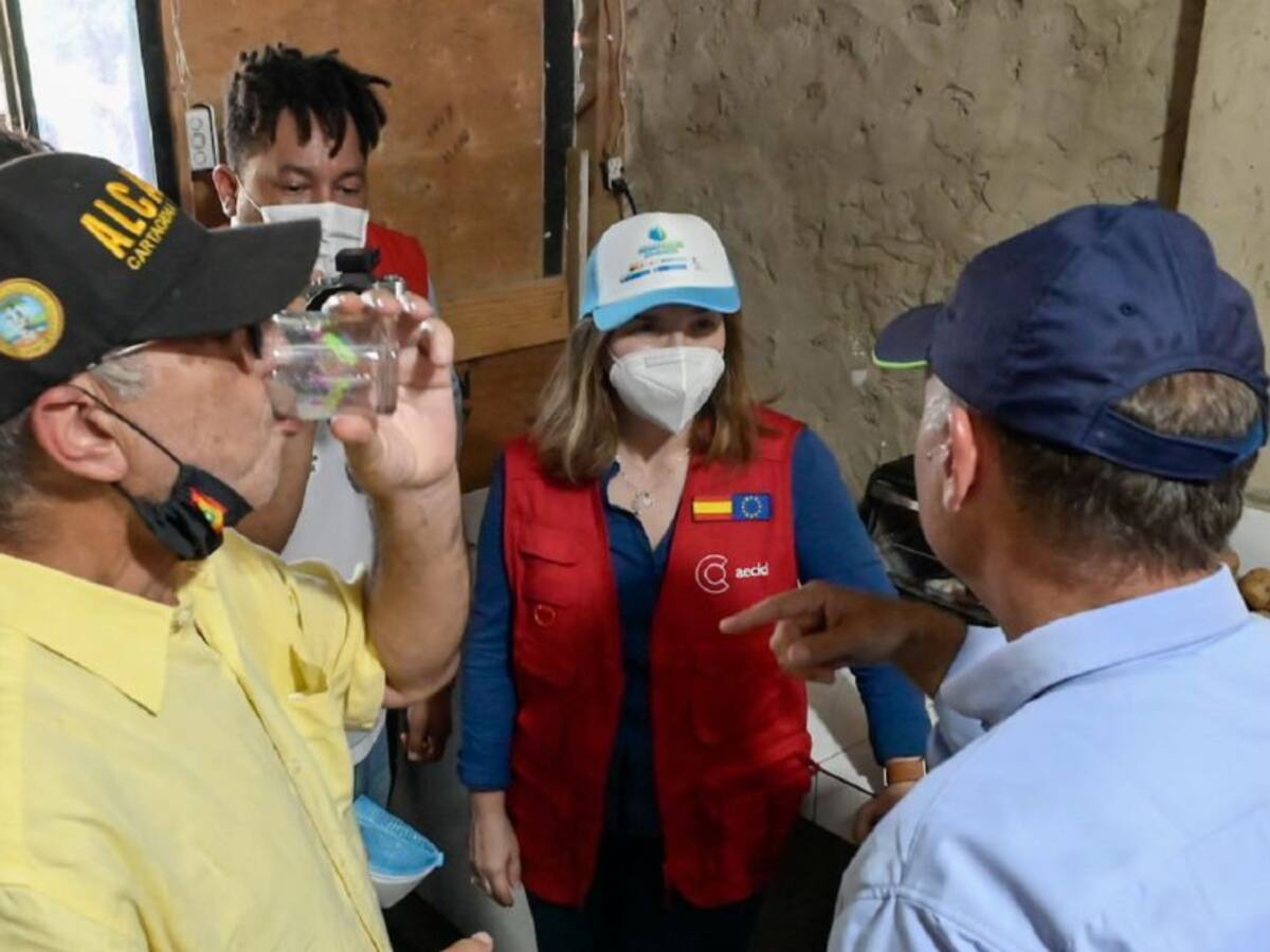 Barrio Villa Hermosa ya cuenta con servicio de agua potable