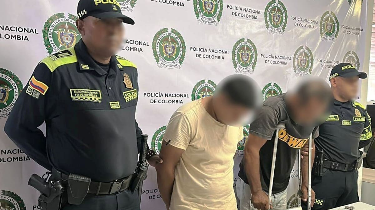 Dos sujetos con amplio prontuario delincuencial fueron capturados en el barrio Alto Bosque