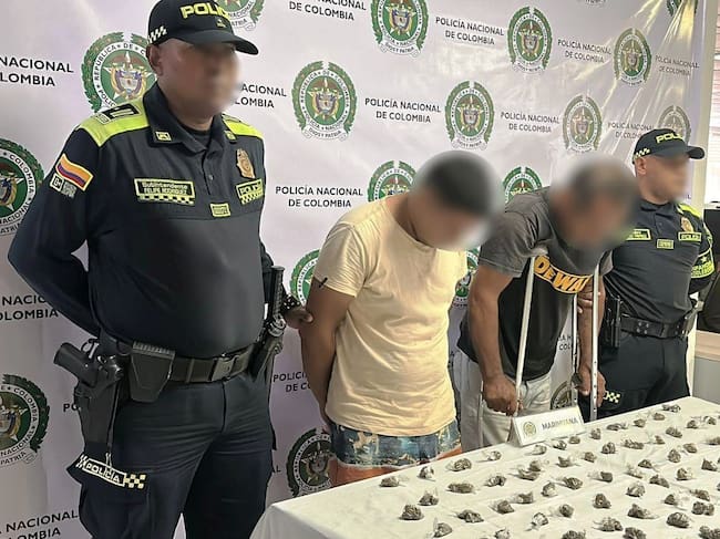 Dos sujetos con amplio prontuario delincuencial fueron capturados en el barrio Alto Bosque