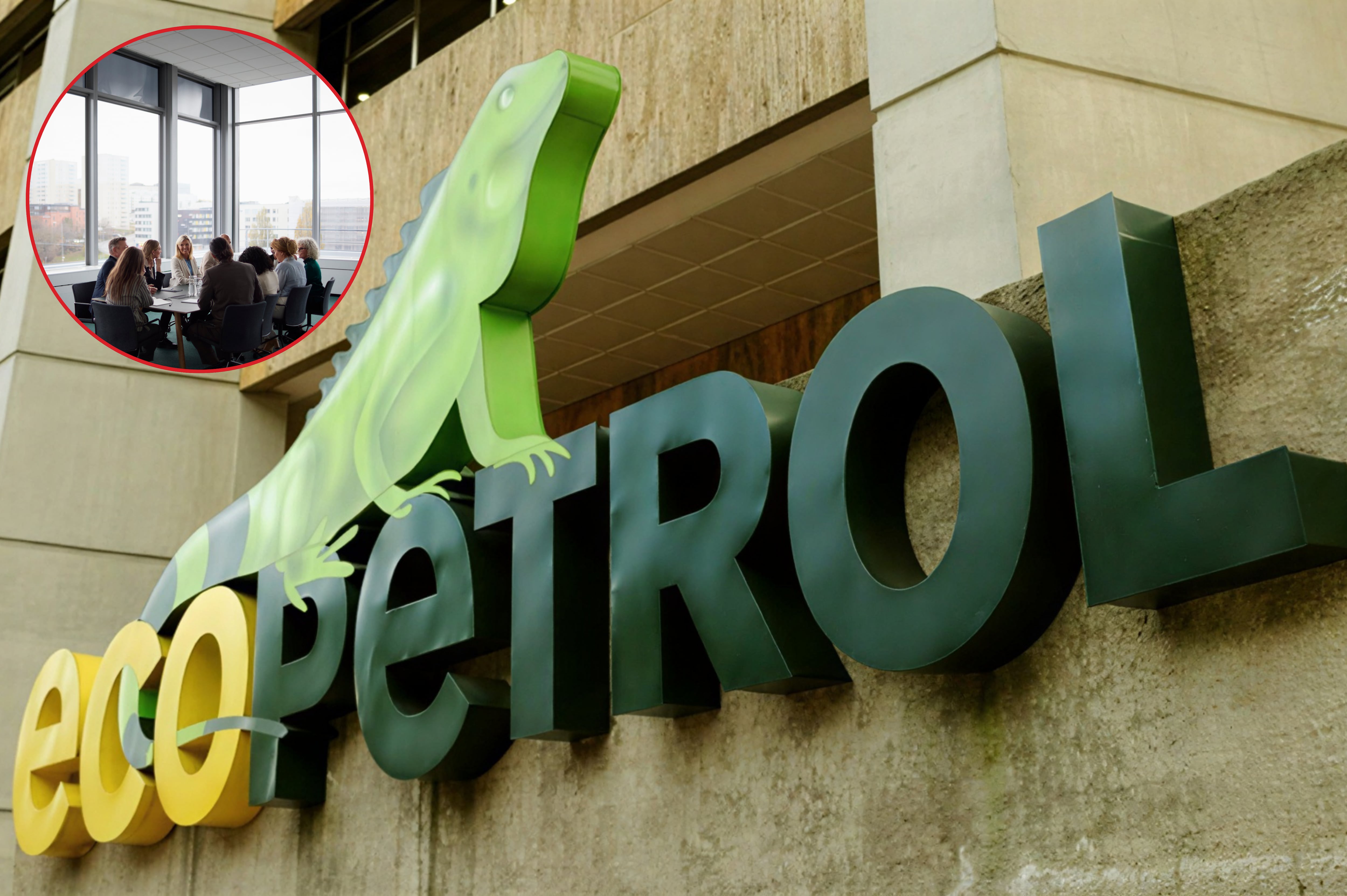 Imagen de referencia. Ecopetrol: Página web / Reunión de junta directiva: Getty Images.