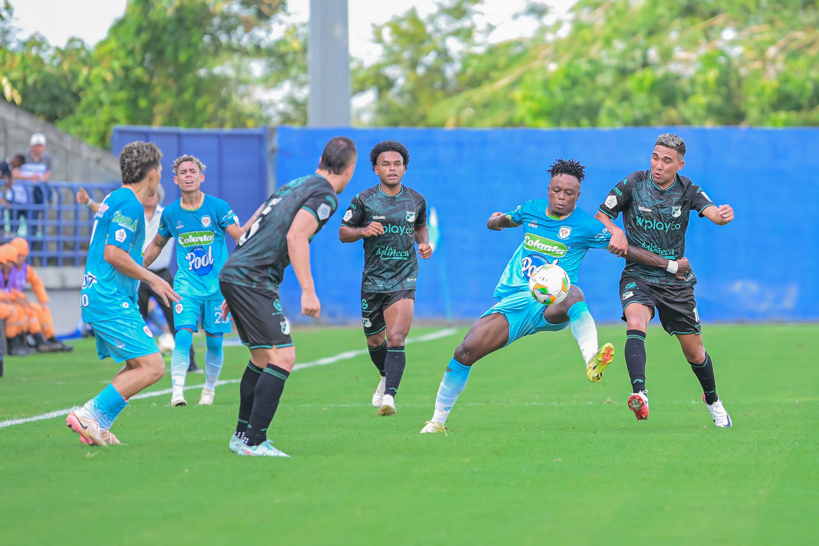 Jaguares venció al Cali en uno de los dos triunfos de Alexis Márquez con el equipo. (Colprensa: Andrés López)