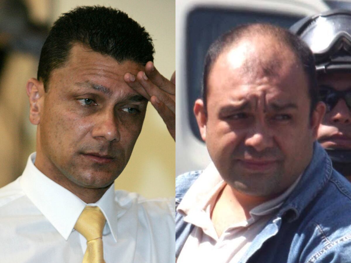 Coronel Bayron Carvajal (AP / Christian Escobar Mora) y ‘Zeus’ (Colprensa / José Ruiz)