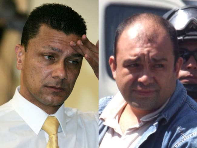 Coronel Bayron Carvajal (AP / Christian Escobar Mora) y ‘Zeus’ (Colprensa / José Ruiz)