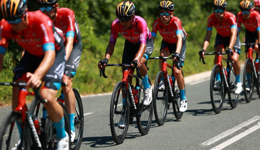 Santiago Buitrago lució la camiseta de líder por dos días.