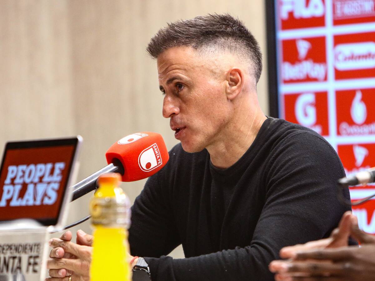 Peirano y la ilusión de una final con Santa Fe: ”Cada partido es historia nueva”