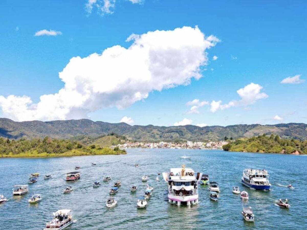 Refuerzan controles en el embalse de Guatapé por la afluencia de turistas