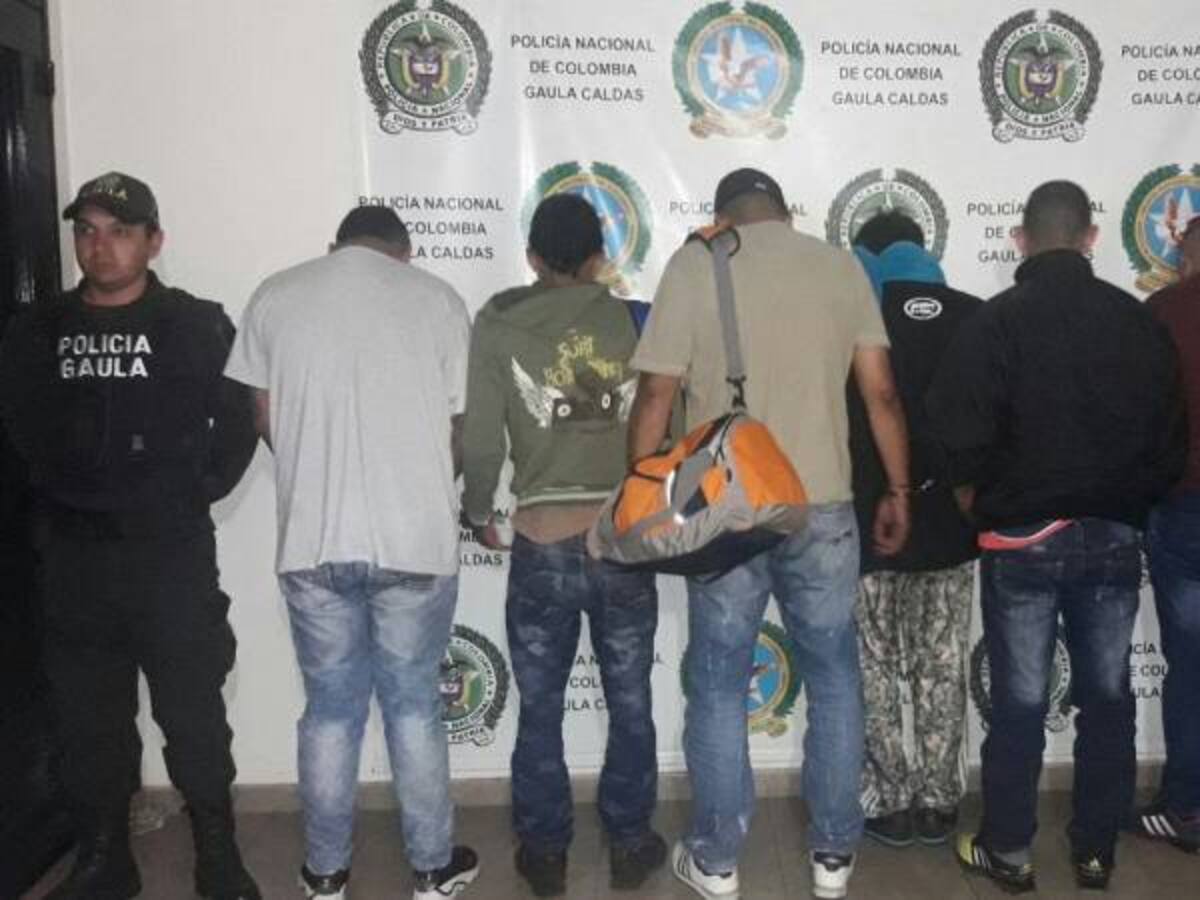 En Caldas capturaron a presuntos extorsionista