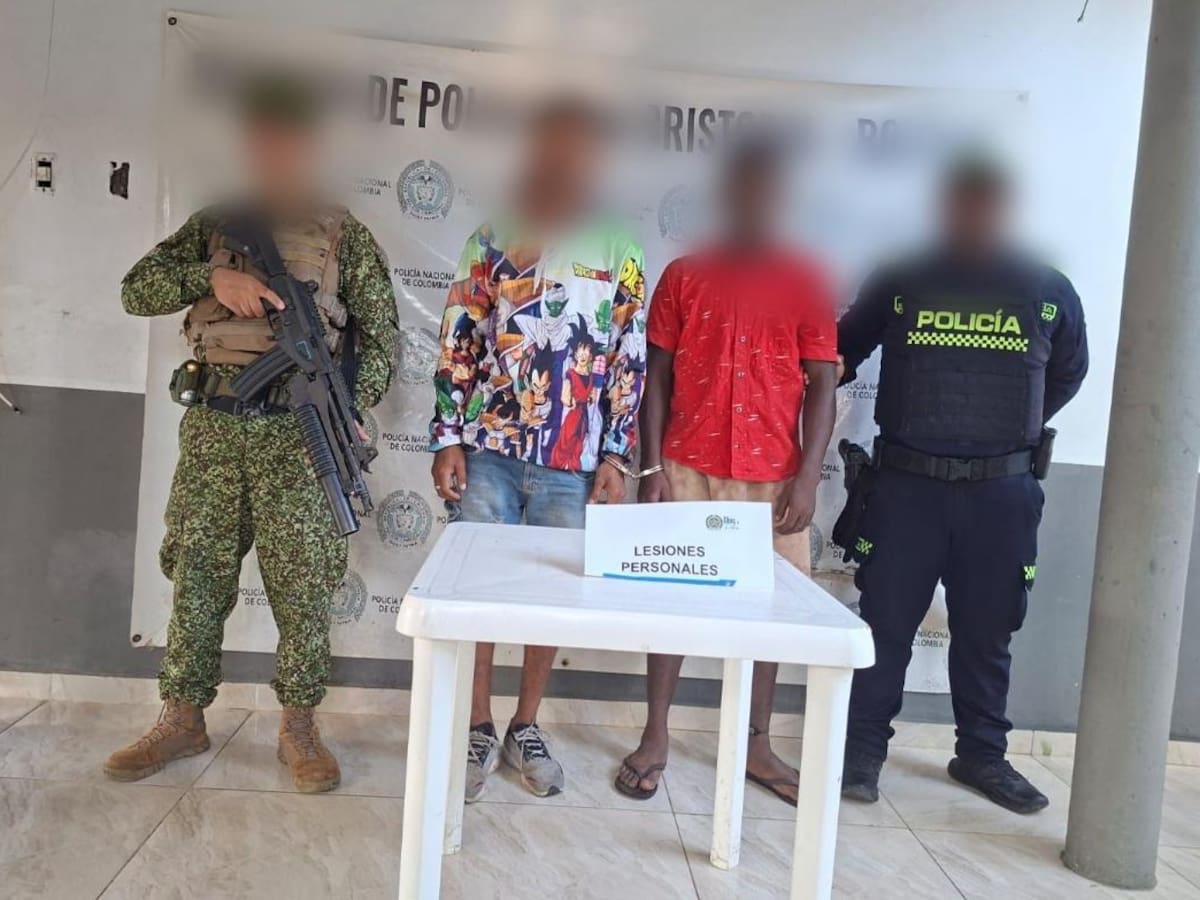 Riña en Higueretal- Bolívar deja dos personas capturadas por la policía