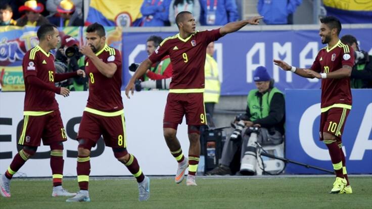 Reviva el primer gol del partido entre Colombia y Venezuela en Copa América