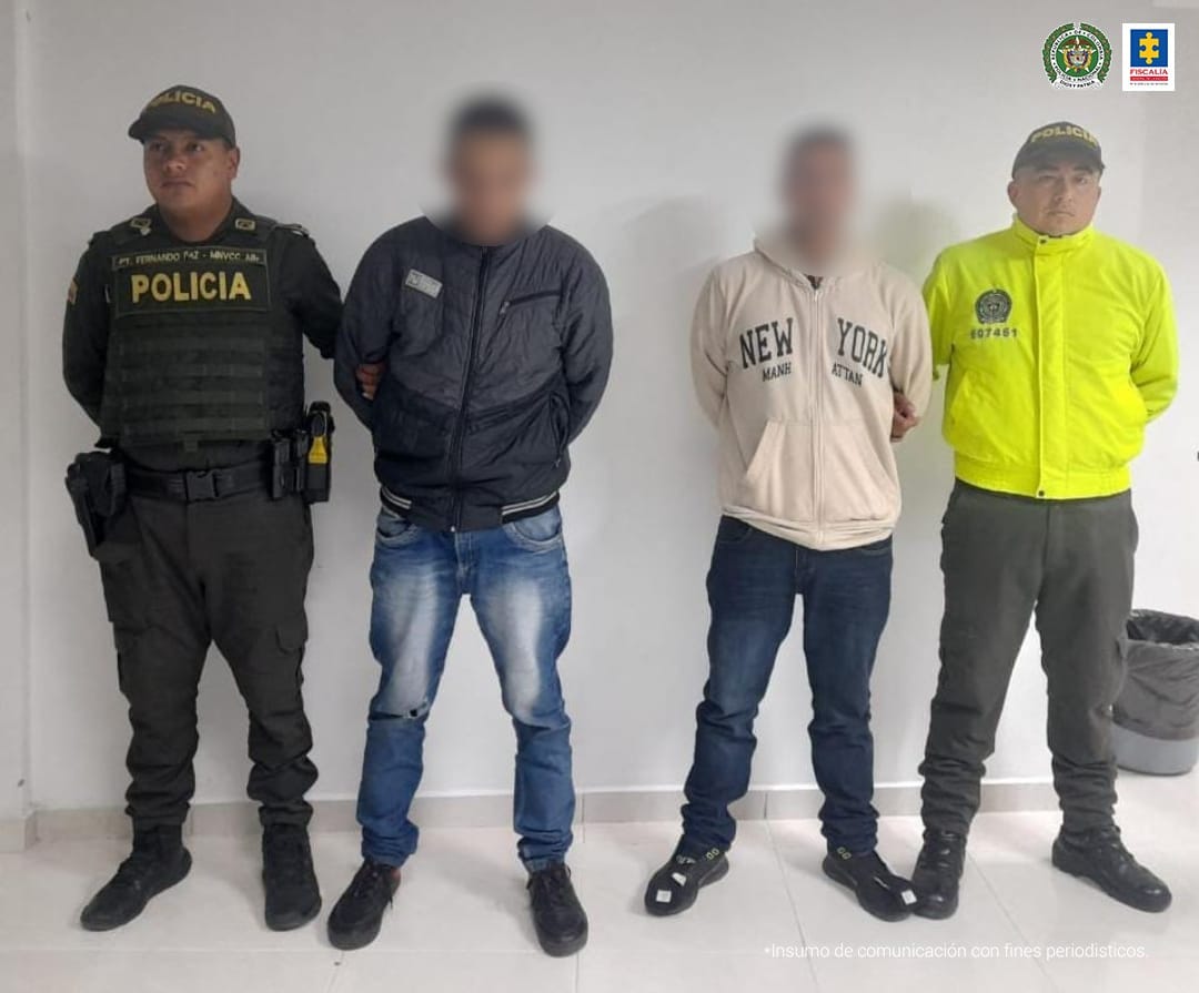 A la cárcel dos presuntos disidentes que estarían planeando plan pistola en Pasto. | Cortesía: Fiscalía