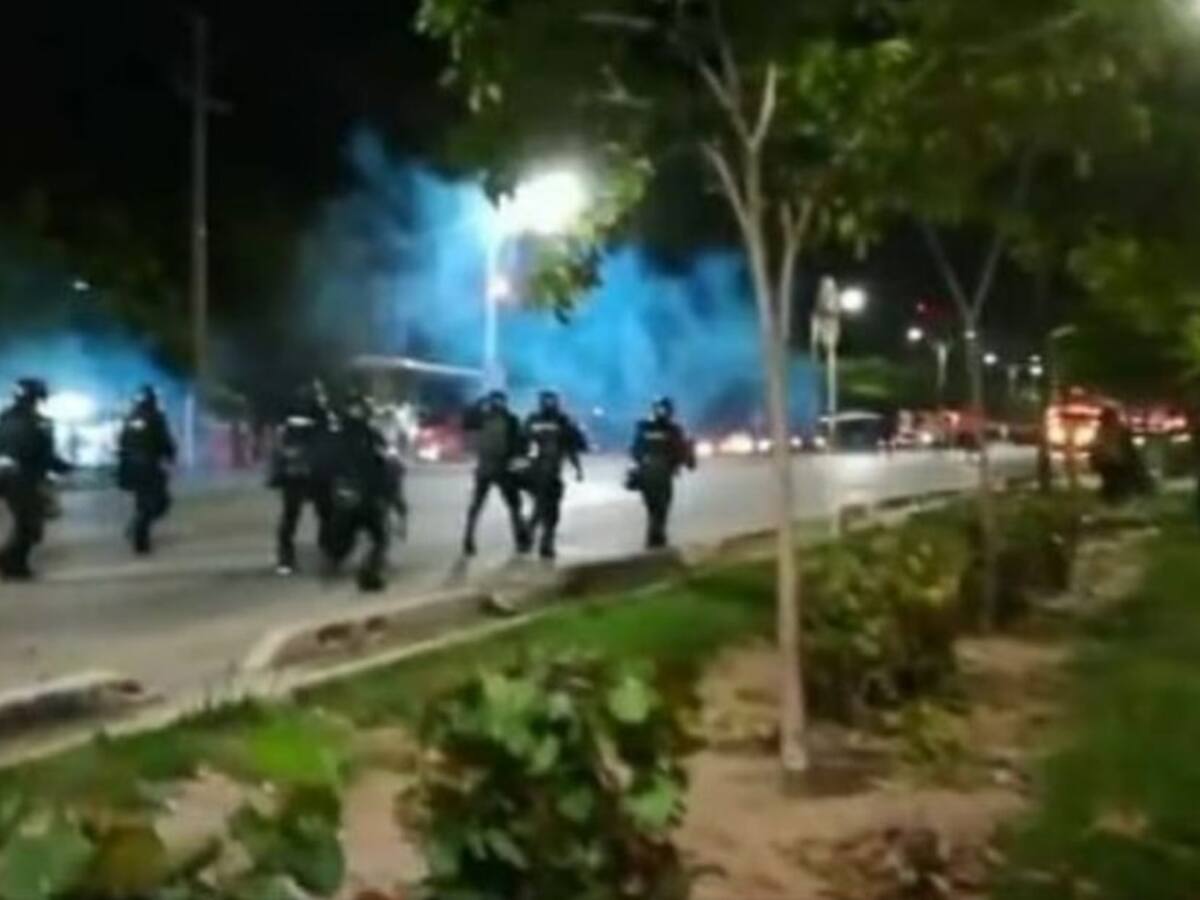 Nuevos disturbios por marchas en Barranquilla