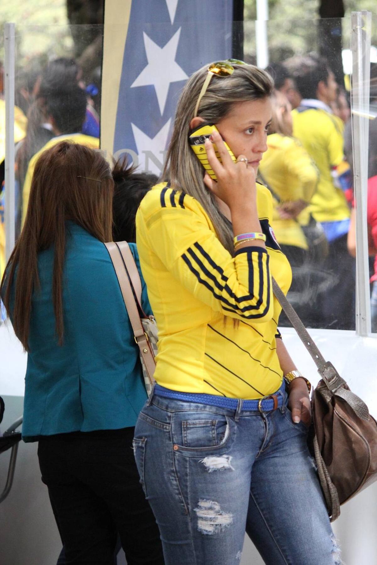 El elenco colombiano acaricia los octavos de final del Mundial Brasil 2014.