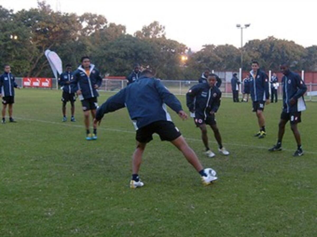 Colombia realizó primera práctica de recuperación en Johannesburgo