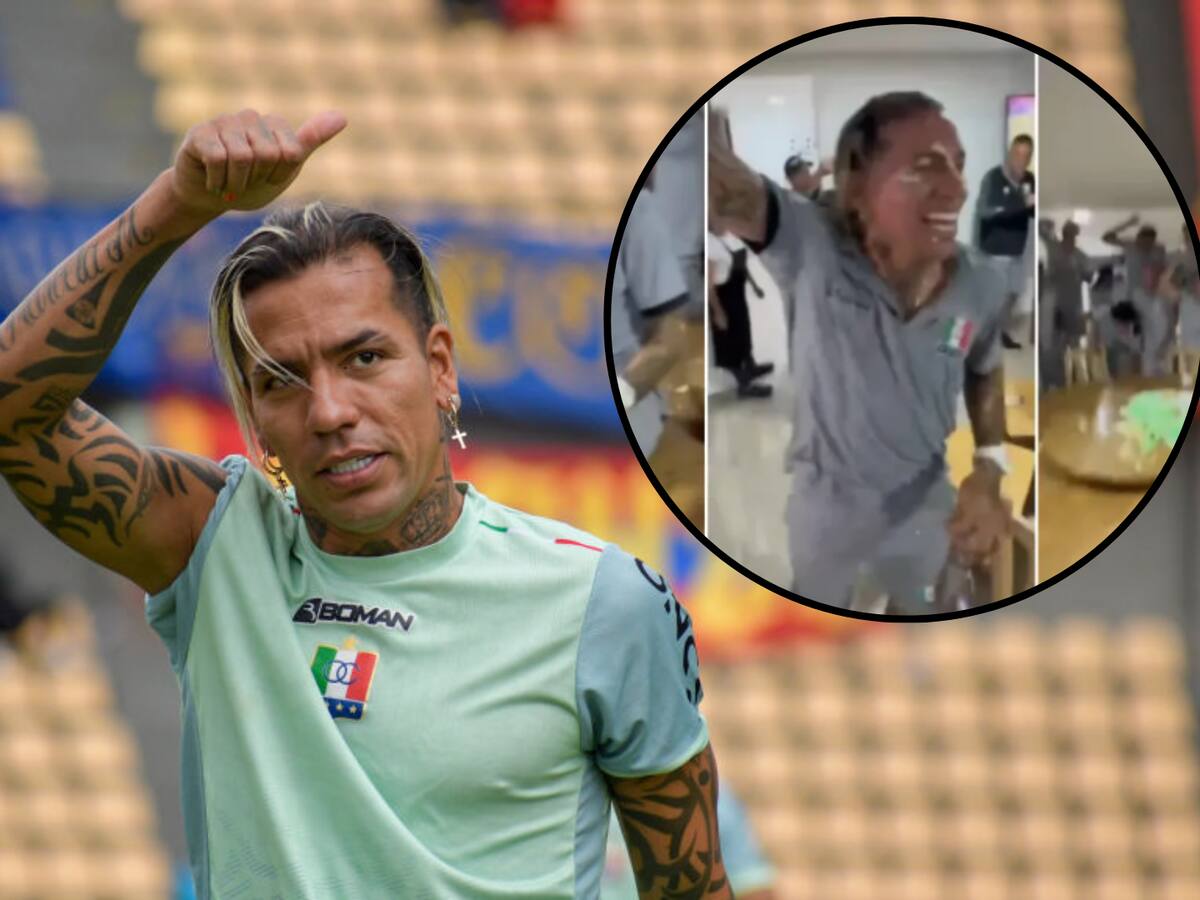 VIDEO: Así celebró Dayro Moreno sus 40 años, en la concentración de Once Caldas