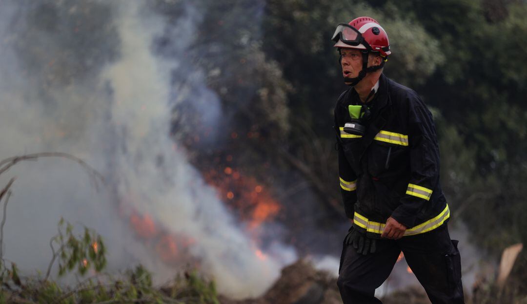 Bombero en Grecia