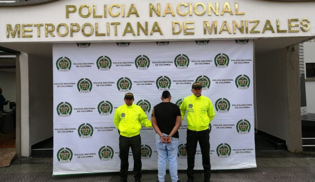 Captura en Manizales