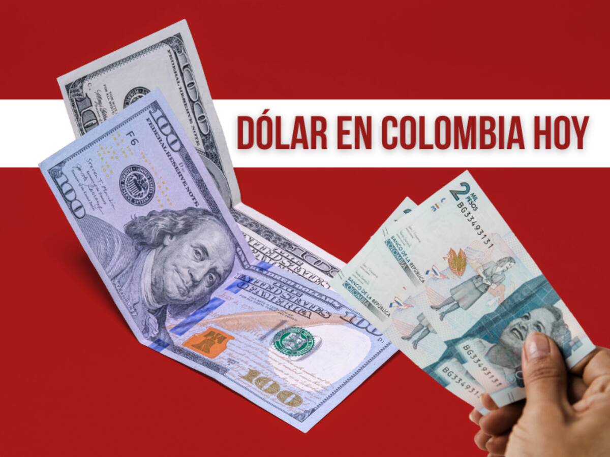Dólar sigue en descenso hoy en Colombia: Así se compra y vende en casas de cambio