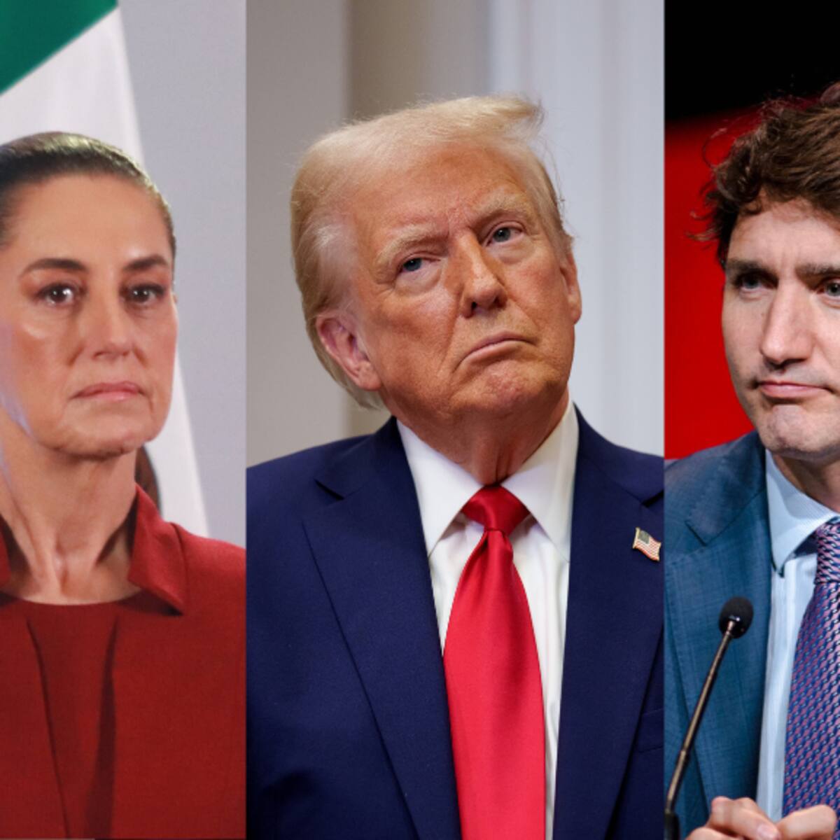 Los 6 acuerdos clave de Trump con México y Canadá para posponer aranceles por 30 días