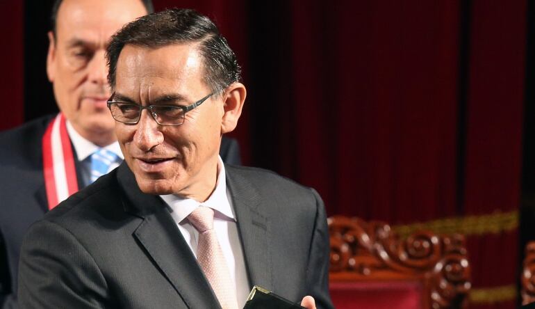 El vicepresidente Martín Vizcarra
