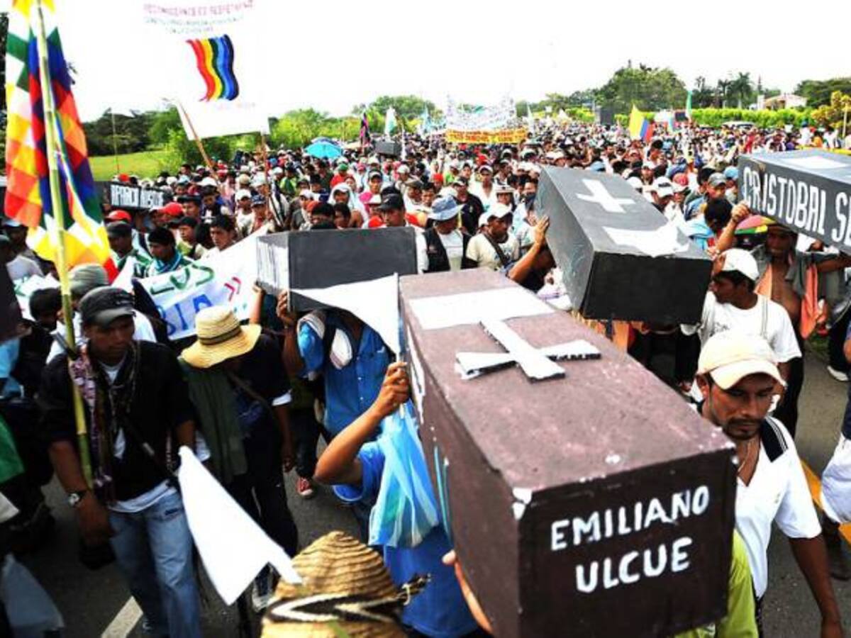 Comenzó la minga indígena en el Cauca