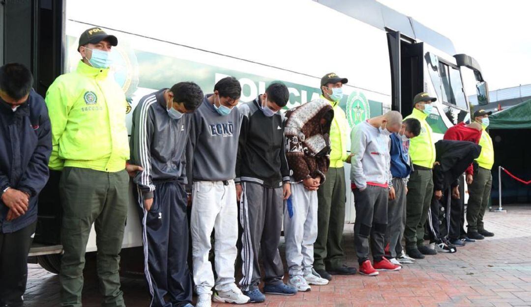 En las últimas horas fueron capturados los integrantes de las bandas ‘los Correcaminos’, ‘los Shimanos’, ‘los Califas’ y ‘Los del Sur’.