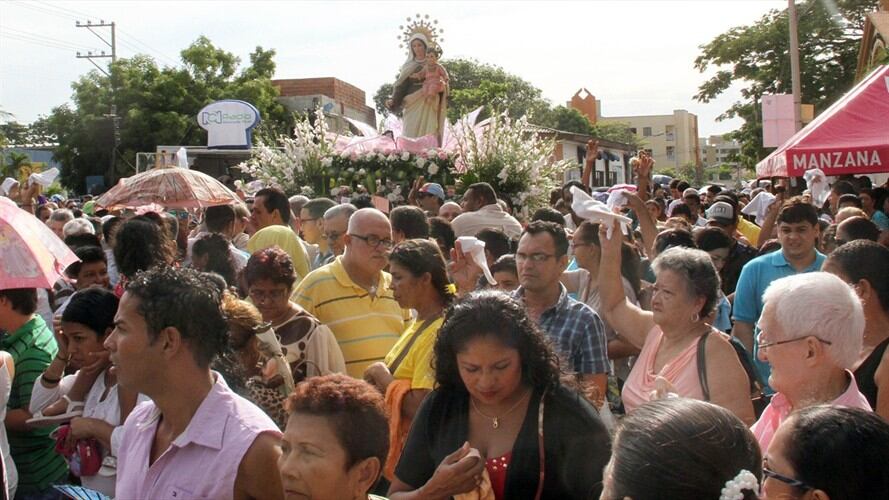 Las medidas de prevención y control para celebración del Día de la Virgen del Carmen/Foto: Colprensa