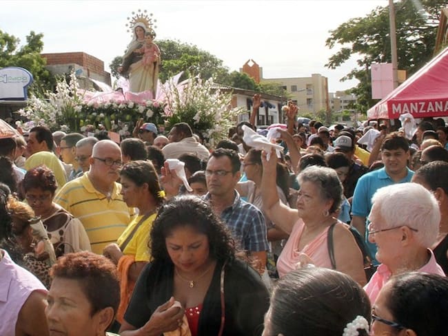 Las medidas de prevención y control para celebración del Día de la Virgen del Carmen/Foto: Colprensa