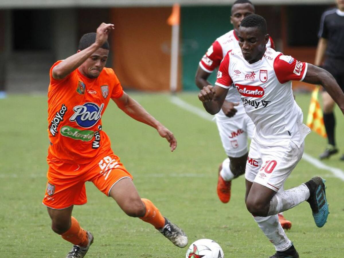 Envigado vence a Santa Fe y le quita el invicto de 10 fechas