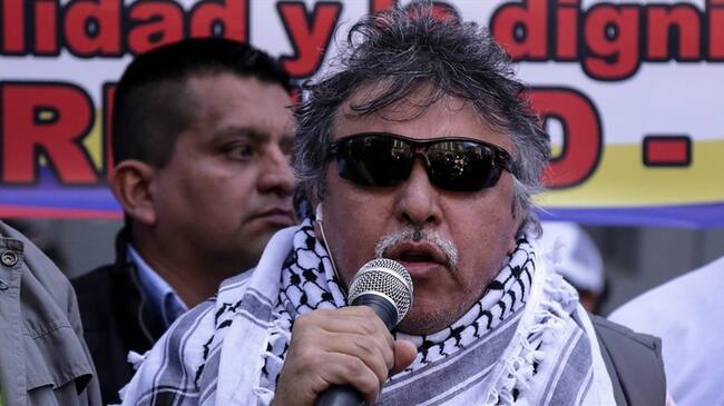 Jesús Santrich fue capturado por narcotráfico. Foto: Colprensa