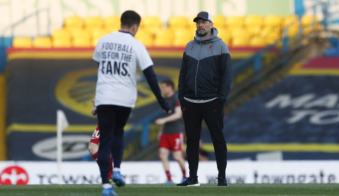 Jurgen Klopp, entrenador del Liverpool en la previa del partido contra Leeds United por Premier League