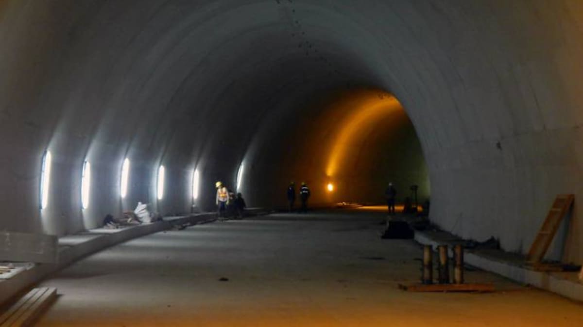 ¿Es cierto que el Túnel de la Línea está listo para entregar en el mes de Septiembre?
