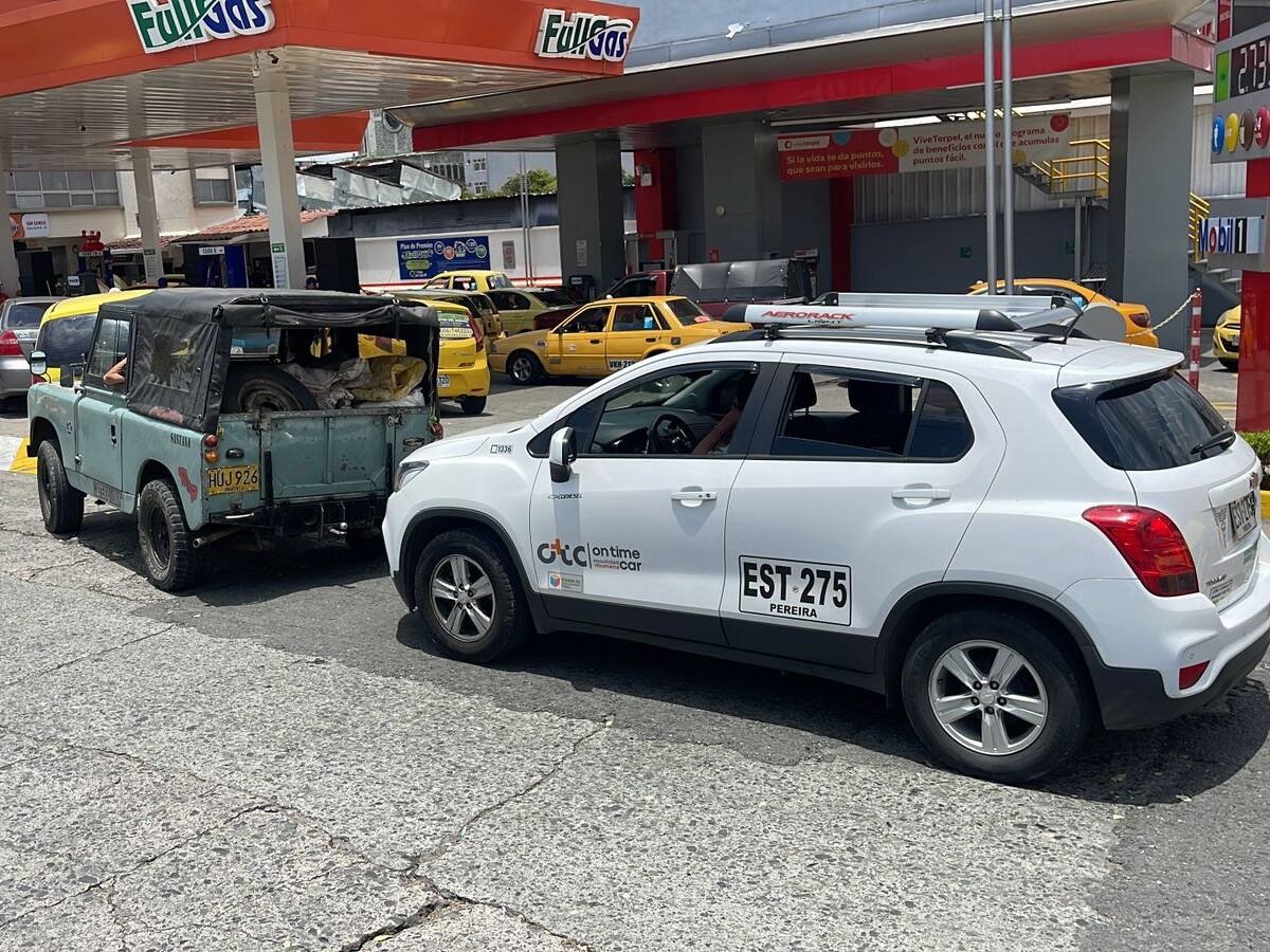 Efigas entrega parte de tranquilidad sobre suministro de gas vehicular en el Eje Cafetero