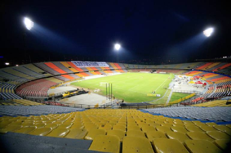 Estadio Atanasio Girardot de Medellín. 
