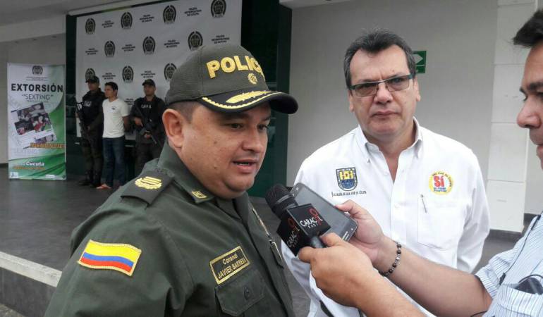 Coronel Javier Barrera comandante Policía Metropolitana de Cúcuta