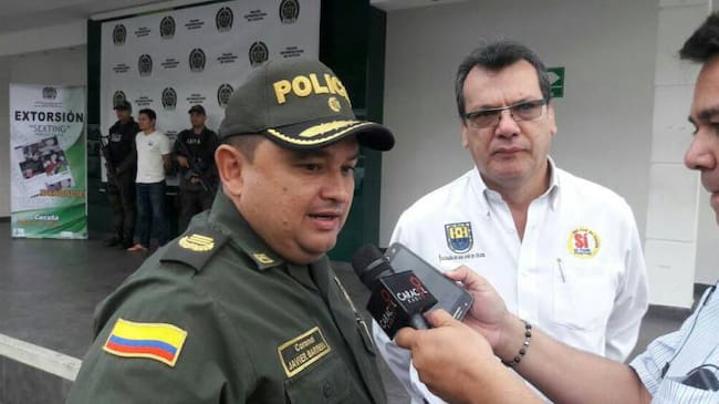 Coronel Javier Barrera comandante Policía Metropolitana de Cúcuta