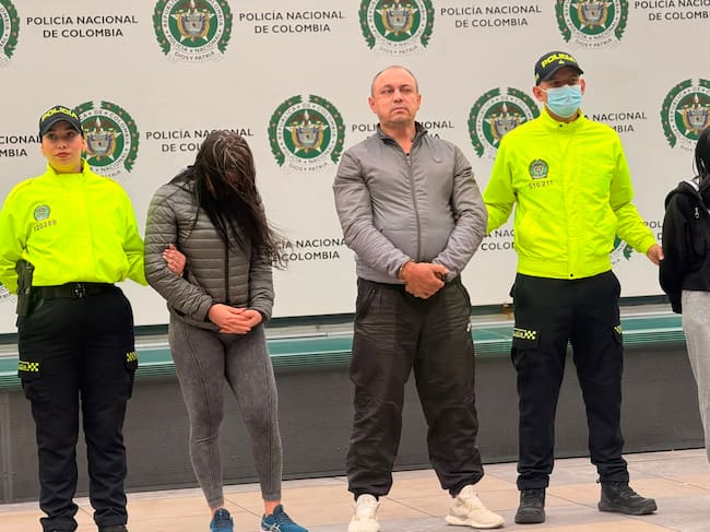 Capturados del grupo delincuencial ‘Egolios'. Foto: Policía Nacional