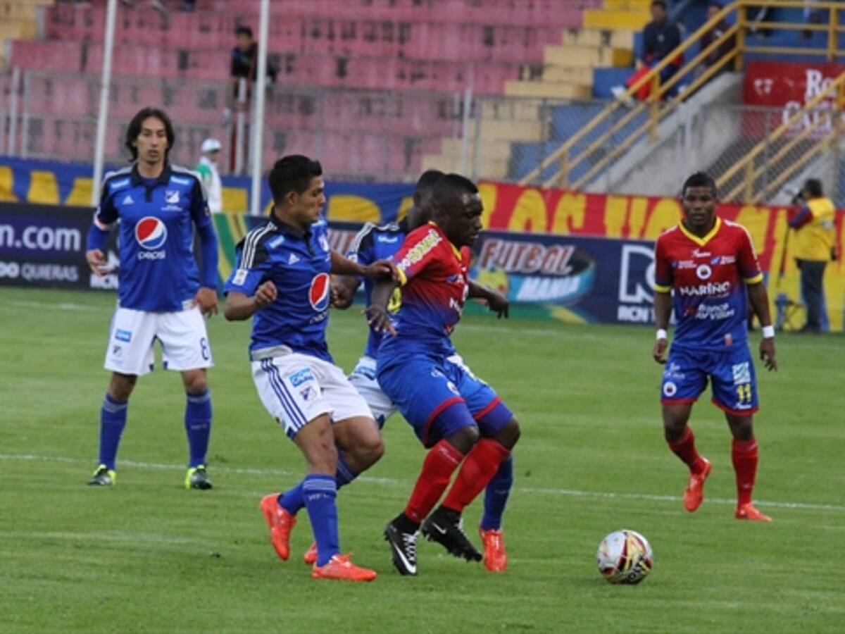 Millonarios debuta en la Liga con un empate sin goles ante el Pasto