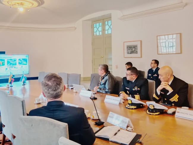 Séptima Comisión Mixta en Materia de Drogas entre Colombia y Argentina. (Cortesía: @FuerzaAereaCol)