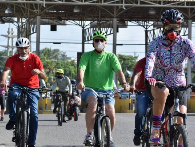 Elaboran plan piloto para conformar una ciclorruta en Cartagena