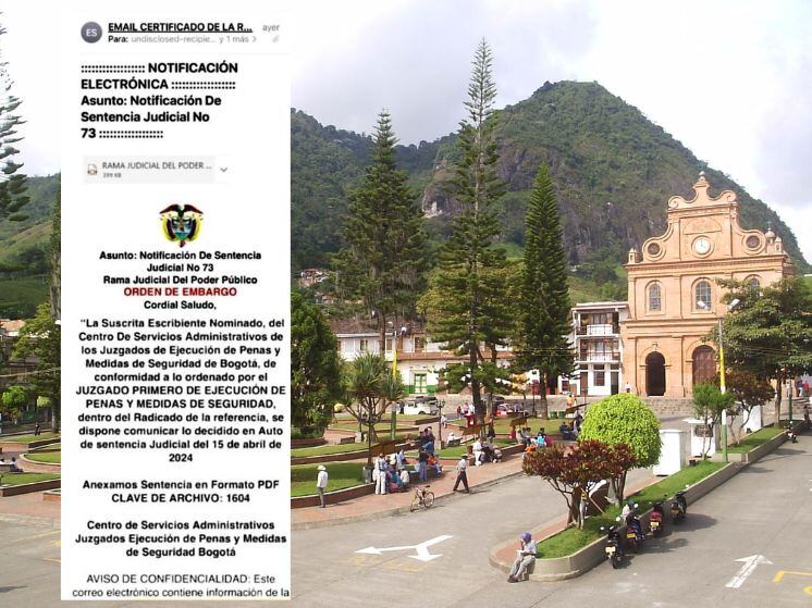 Así estaría llegando el correo a los ciudadanos de Riosucio en Caldas