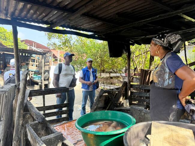Se tomaron muestras en 16 puntos de Playa Blanca para analizar calidad del agua marina