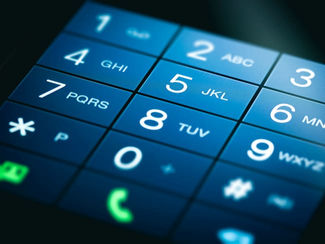 Imagen de referencia a número de celular/ Getty Images