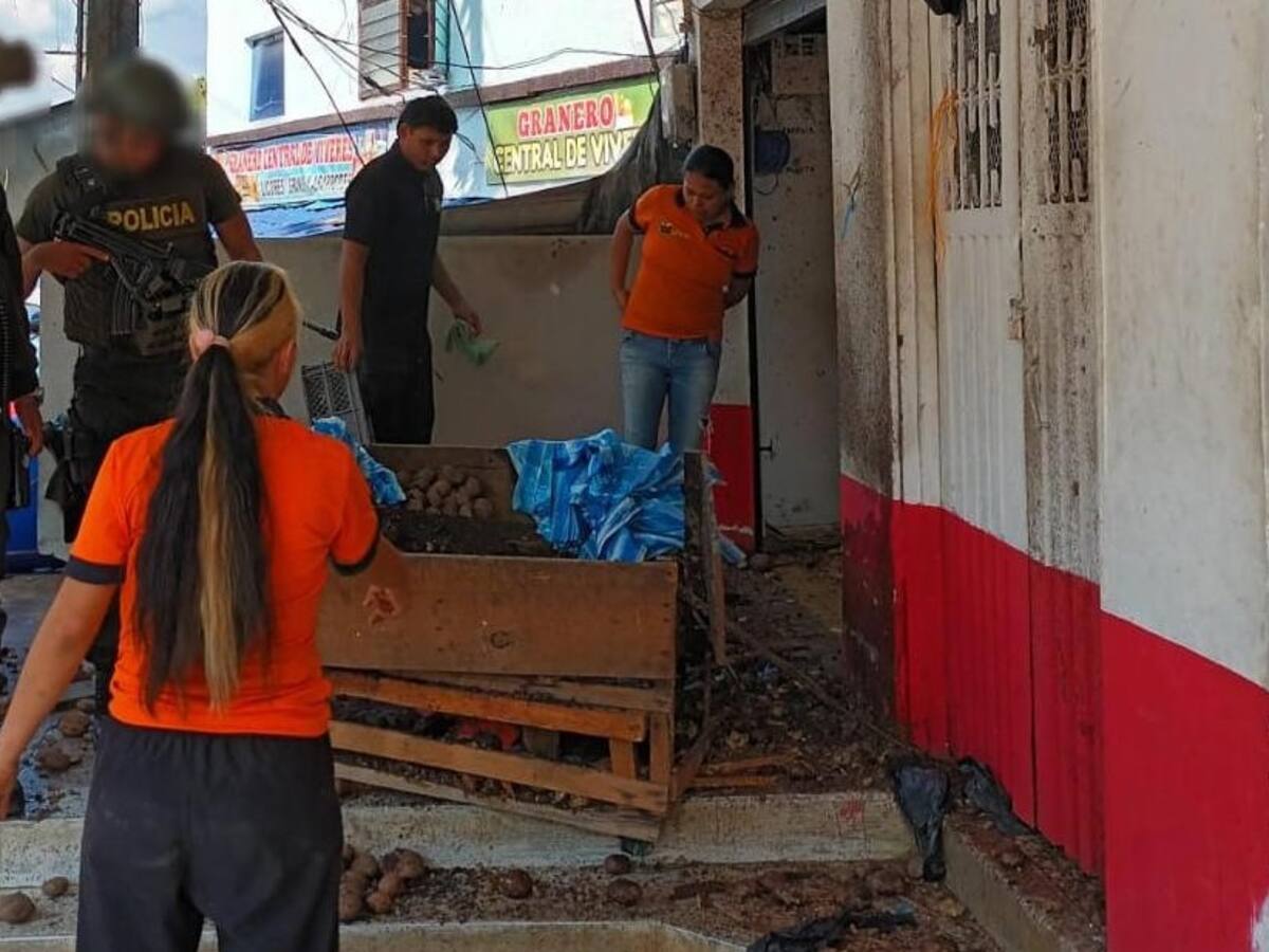 Disidencias atacaron con drones la Estación de Policía en Suárez, Cauca