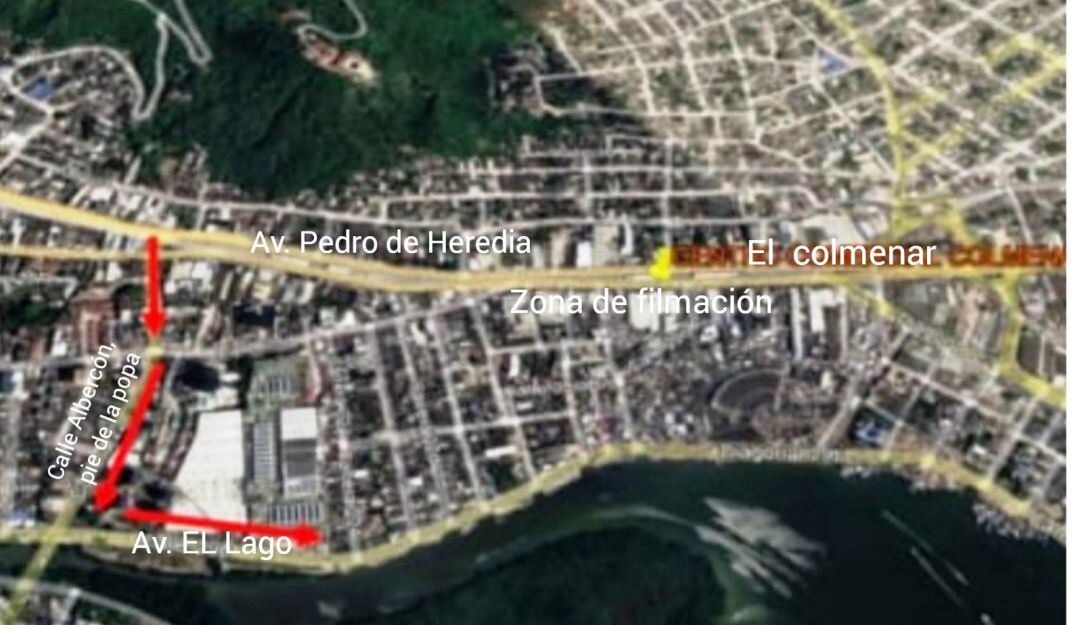 Posibles afectaciones en la movilidad