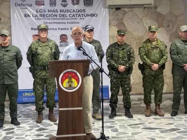 Iván Velásquez, ministro de Defensa. Foto: Suministrada.