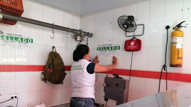 Luis Niño, coordinador de la oficina de Saneamiento Básico de la Secretaría de Salud y Ambiente de Bucaramanga